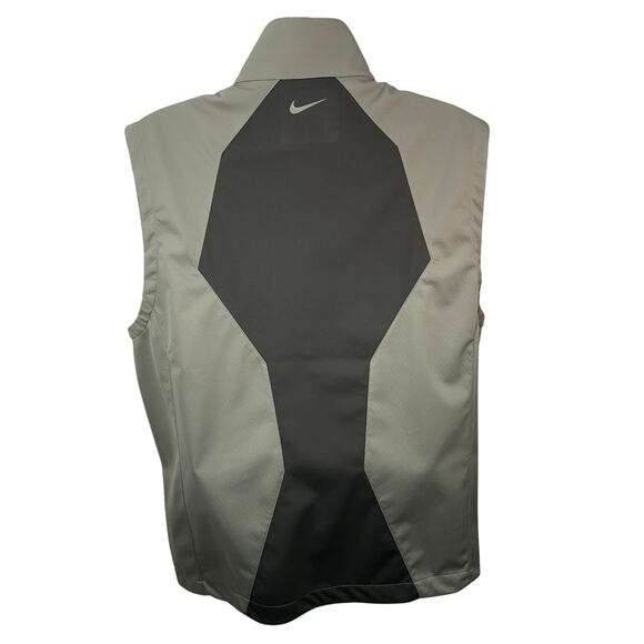 Nike Golf Full-Zip Vest Men’s Size Large Olive Grey Performance Layer MSRP $175 - Picture 2 of 13